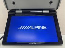 動作品 ALPINE アルパイン 10.1インチ 10.1inch 天井 フリップダウンモニター TMX-R2100 送料無料_画像4