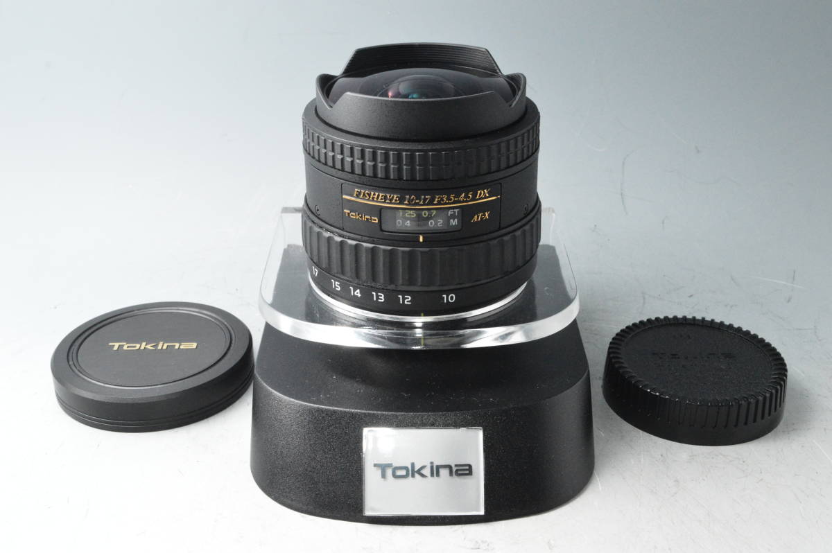 Tokina トキナー 10-17mm F3.5-4.5 AT-X 107 DX Fisheye キャノン 1943893-