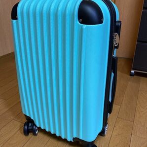 新品 キャリーケース スーツケース 超軽量 機内持ち込み ライトブルー