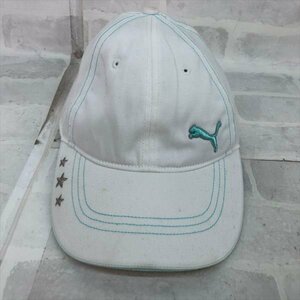 PUMA プーマ ランニング スポーツ 帽子 キャップ SIZE:54‐57cm ホワイト レディース LU632023082804
