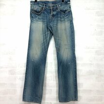 HYSTERIC GLAMOUR ヒステリックグラマー 【1】0204AP03 スタッズ付き ダメージ加工 デニムパンツ W32 MH632023081701_画像1