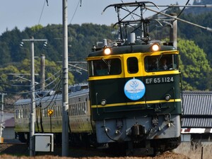 　デジタル画像　　850-17-2　EF651124・サロンカーなにわ瀬戸大橋30周年記念号7③　　　