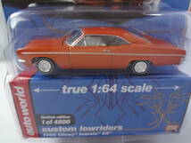 AutoWorld　オートワールド　1/64　1966 Chevy Impala SS　シェビー インパラ SS　オレンジ_画像2