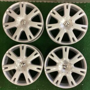 フォルクスワーゲン トゥアレグ純正アルミホイール18×8J+57 130-5H 中古品4本【456】