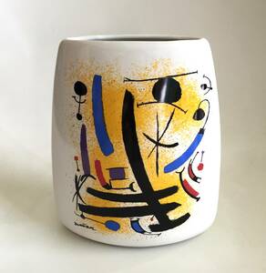 ◆ビンテージ POLA Joan Miro 花瓶 花器 ジョアンミロ アート 検 ピカソ