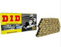 8k435zk 未使用品 25点 D.I.D 219HTM G&G DHA 102LE レーシングカートチェーン/RACING KART CHAIN_画像1