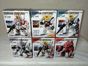 【新品未開封】FWガンダムコンバージ#15 全6種フルコンプ バンダイ フィギュア FW GUNDAM CONVERGE #15 機動戦士ガンダム ガンダム