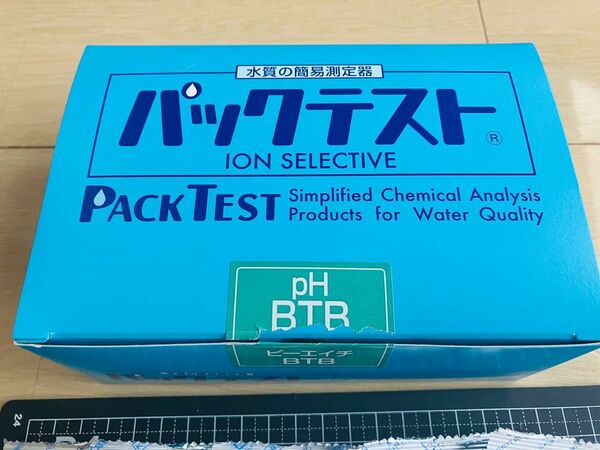 共立理化学研究所　パックテスト　(簡易水質検査器具) pH-BTB