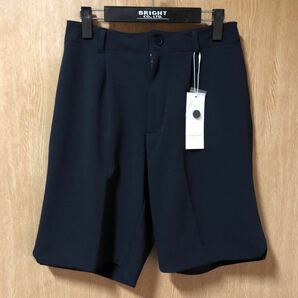 新品 Rocky Monroe ジョーゼット オーバーサイズ 半袖コーチシャツ ショートパンツ セットアップ M ネイビー 梨地 送料無料の画像9