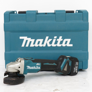 makita マキタ 14.4V 3.0Ah 100mm 充電式ディスクグラインダ ケース・充電器・バッテリ1個セット GA403D 中古