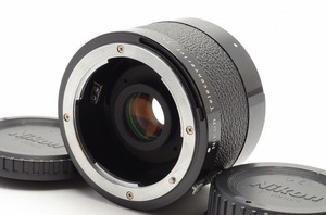 【 美品 】ニコン NIKON TC-200 TELECONVERTER 2X テレコンバーター 純正★マクロ撮影拡大★＜前後キャップ＞＃8D7YT9426