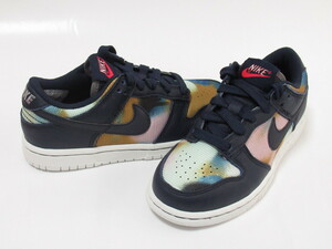 NIKE DUNK LOW SE PS ネイビー マルチ 17.5cm ナイキ ダンク ロー ジュニア キッズ DM1052-400