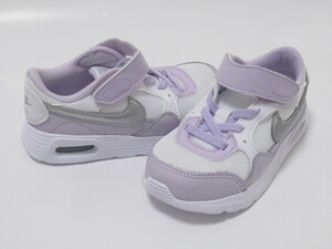 NIKE AIR MAX SC TDV パープル シルバー 14cm ナイキ エアマックス キッズ ベビー マジックテープ CZ5361-113