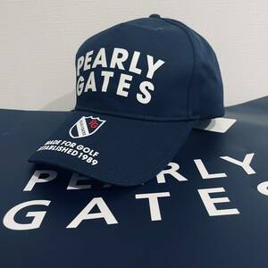 ★新品未使用/PEARLY GATES /パーリーゲイツ /ゴルフキャップ/ゴルフ帽子/ユニセックス/フリーサイズ/ゴルフウェア