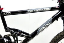 下松)キャノンデール CANNONDALE ジキル JEKYLL 1000 年式不明 アルミ マウンテンバイク MTB C-T480mm 3×9速 ブラック_画像5