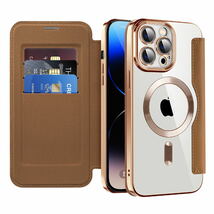 全6色 iPhone 14Pro Max ケース カメラレンズ全面保護 MagSafe対応 アイフォン 14 プロマックス カバー 手帳型カード収納 カバー 薄型 軽量_画像10