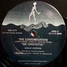 The Congregation / Be Grateful　CajualからシカゴのBraxton HolmesらによるユニットThe Congregatioがリリースした2枚組EP！1997_画像6