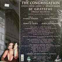 The Congregation / Be Grateful　CajualからシカゴのBraxton HolmesらによるユニットThe Congregatioがリリースした2枚組EP！1997_画像2