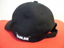 貴重　大人気　格安　サンライン(SUNLINE) Shooter 　キャップ　帽子　フィッシングキャップ　人気カラー　ブラック　釣り　_画像5