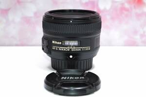 【美品】フルサイズ単焦点レンズ AF-S NIKKOR 50mm F1.8G