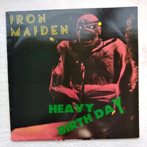 iron maiden アイアンメイデンheavy birth day live ライブ analog record vinly レコード アナログ LP