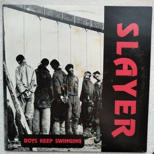 slayer スレイヤー boys keep swinging live ライブ analog record vinly レコード アナログ LP