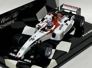 1/43　B・A・R HONDA 006 / 佐藤 琢磨 (ラッキーストライク デカール 付き)