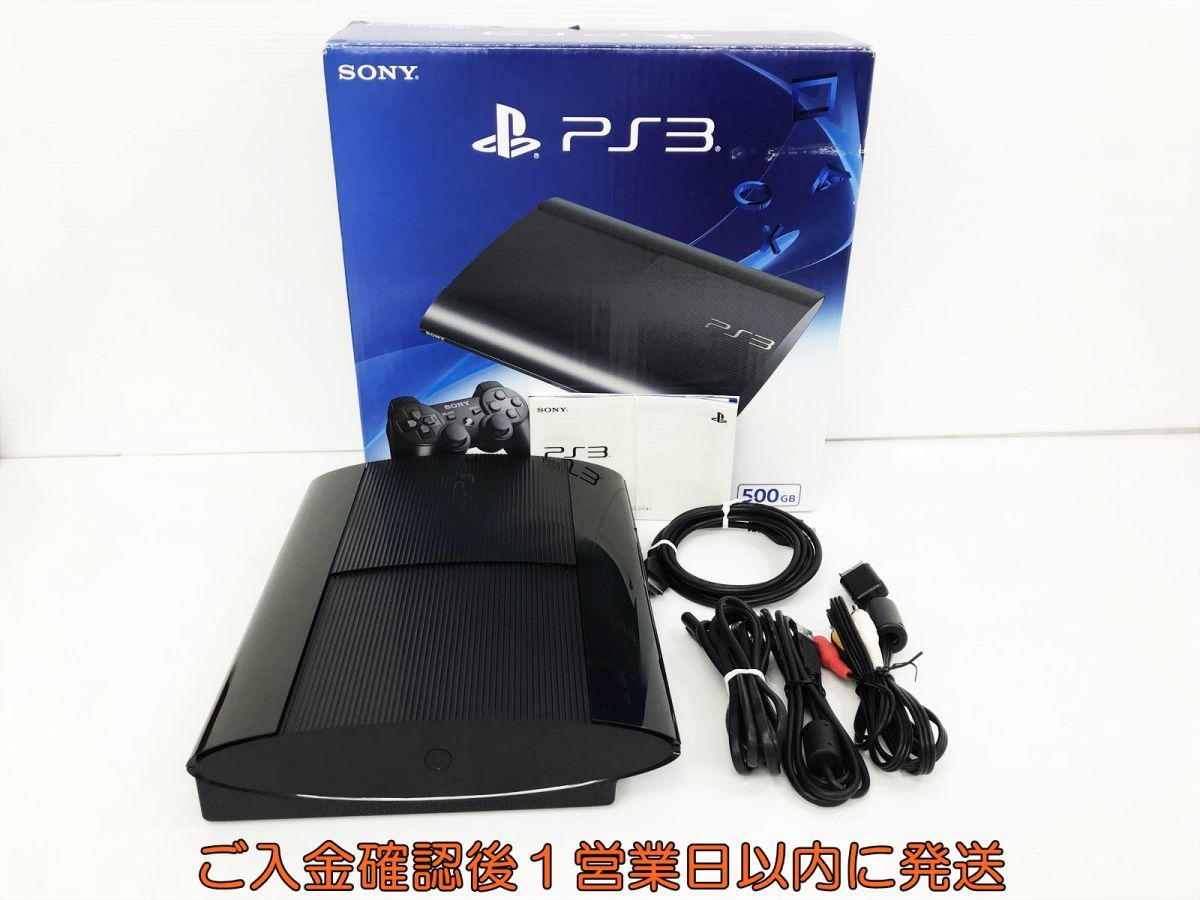 1円】PS3 本体/箱セット160GB ブラックSONY PlayStation3 CECH-3000A 