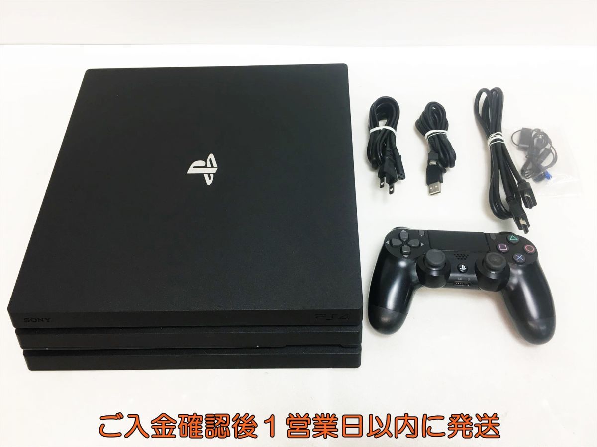 1円PS4 Pro 本体/箱 セット 1TB ブラック SONY PlayStation4 CUH