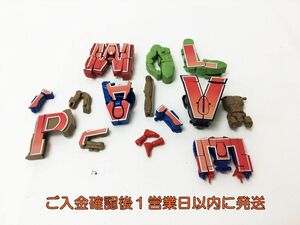 【1円】超変換!! もじバケる MARVEL マーベル 6種 未検品 ジャンク まとめ売り アイアンマン 食玩 F08-443rm/F3