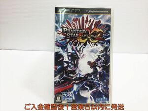 【1円】PSP ファンタシースターポータブル2インフィニティ ゲームソフト 1A0308-075mk/G1