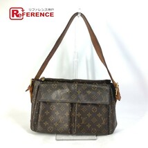 LOUIS VUITTON ルイヴィトン M51163 モノグラム ヴィバシテGM カバン 肩掛け ショルダーバッグ モノグラムキャンバス【中古】_画像1