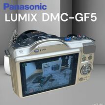 【パナソニック ミラーレス一眼】LUMIX GF5X 電動ズームレンズキット 元箱入 動作美品_画像2