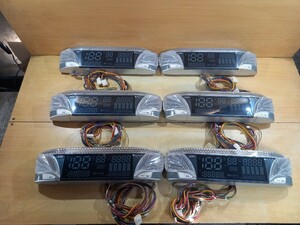 【N】ELECS ELーA パチンコ　スロット　データ表示器　ランプ　6台セット