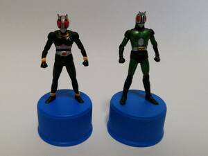 仮面ライダーボトルキャップ 台座青　ブラック　仮面ライダーBLACK　BLACK RX セット