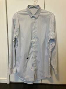  Dior Homme shirt size 38 Dior men's bee embroidery stripe 