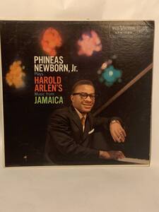 米　RCA オリジナル　深溝　Phineas Newborn Jr. Plays Harold Arlen's Music From Jamaica　LPM 1589、Sahib Shihab