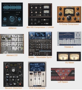 正規品 Waves10種セット Sibilance/dbx 160/H-Comp/Element 2/Codex/TRANS-X/VU Meter/Lofi Space他 ダウンロード版 未使用 Mac/Win