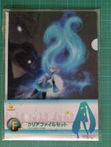 Happy くじ F賞 初音ミク クリアファイル セット TYPE-02 A5 KE I72 ぷちでびる 零花 Hatsune Miku plastic document folder CARD poster_画像1