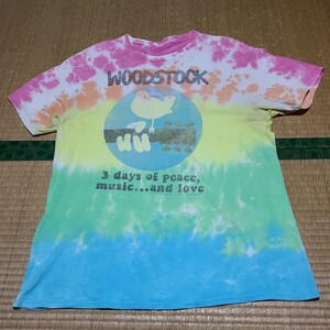 ウッドストック タイダイ Tシャツ WOODSTOCK 