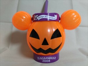 【中古美品】東京ディズニーリゾート★パンプキンミッキー★ランタン 提灯 2008ディズニーハロウィーンハロウィン The Haunted Mansion