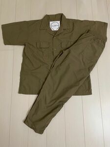 BURLAP OUTFITTER サマーセットアップ 半袖シャツ ナイロンパンツ