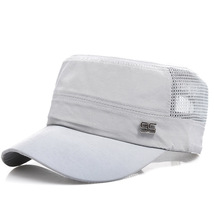 帽子 メンズ uvカット メッシュキャップ 通気速乾 夏帽子 ワークキャップ uv つば付き帽子 日よけ帽子紫外線対策-グレー_画像1