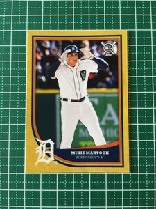 即決のみ！★TOPPS MLB 2018 BIG LEAGUE #268 マイキー・マートック（MIKIE MAHTOOK）【デトロイト・タイガース】ゴールドパラレル 18★