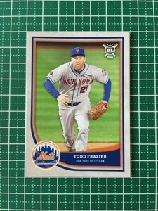 即決のみ！★TOPPS MLB 2018 BIG LEAGUE #379 トッド・フレイジャー（TODD FRAZIER）【ニューヨーク・メッツ】ベースカード 18★同梱可能！