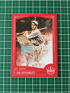 即決のみ！★PANINI MLB 2018 DIAMOND KINGS #47 ジム・ボトムリー（JIM BOTTOMLEY）【セントルイス・カージナルス】ベース パラレル 18★