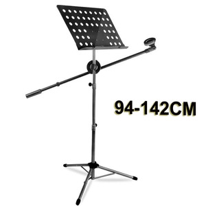  пюпитр высота 142cm угол настройка возможность матовый черный микрофонная стойка есть исполнение .2 шт 