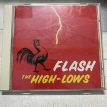 CD THE HIGH-LOWS FLASH BEST ステッカー付 ハイロウズ_画像1