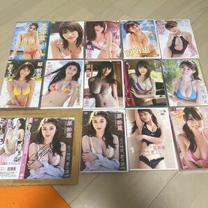 即決！正規品！送料込み！原幹恵　DVD まとめて　13枚　直筆サイン付き　中古　コレクション品　付録　グラビア　アイドル グラドル　水着