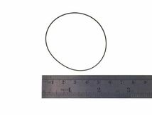 カセットデッキ/ポータブル・カセット修理パーツ 角ベルト 内径51mm 幅0.7mm 1本 駆動系消耗パーツ修理交換用_画像2